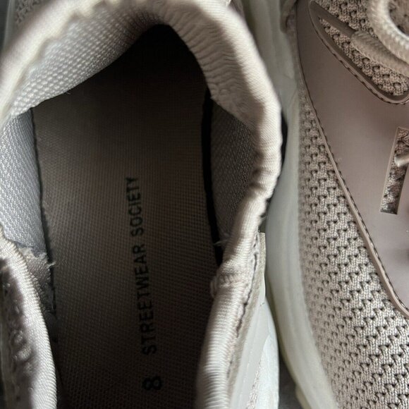 Streetwear Society Sneakers Women Size 8 Taupe Color - Picture 15 of 15